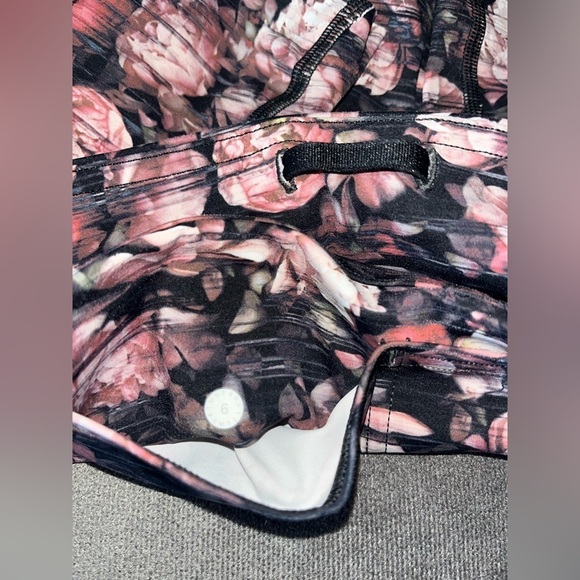 Lululemon Wunder Under Hi-Rise Tight Nulux Size 6 Floral Print Peony Leggings - Picture 12 of 14